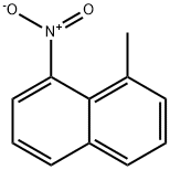 1-Nitro-8-methylnaphthalene Struktur