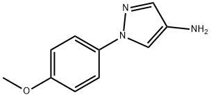 1-(4-Methoxyphenyl)-1H-pyrazol-4-amine Struktur