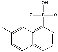 7-Methylnaphthalene-1-sulfonic acid Struktur