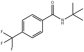 N-tert-Butyl-4-(trifluoromethyl)benzamide Struktur