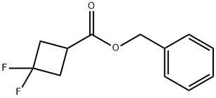 benzyl 3,3-difluorocyclobutanecarboxylate Struktur