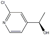 4-Pyridinemethanol, 2-chloro-.alpha.-methyl-, (.alpha.R)- Struktur