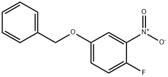 4-(benzyloxy)-1-fluoro-2-nitrobenzene Struktur