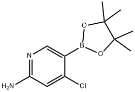 4-chloro-5-(4,4,5,5-tetramethyl-1,3,2-dioxaborolan-2-yl)pyridin-2-amine