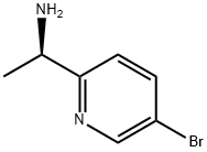 (R)-1-(5-Bromo-pyridin-2-yl)-ethylamine Struktur