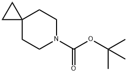 6-Azaspiro[2.5]octane-6-carboxylic acid tert-butyl ester Struktur