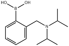 2-((Diisopropylamino)methyl)phenylboronic acid Struktur