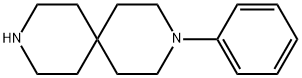 3-phenyl-3,9-diazaspiro[5.5]undecane Struktur