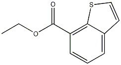 ethyl benzo[b]thiophene-7-carboxylate Struktur