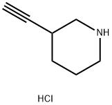 3-Ethynylpiperidine hydrochloride Struktur