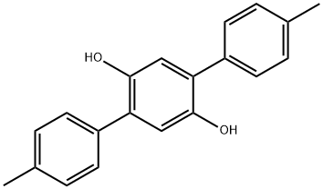 4,4''-Dimethyl-[1,1':4',1''-terphenyl]-2',5'-diol Struktur