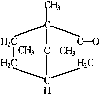 樟腦 化學(xué)結(jié)構(gòu)式