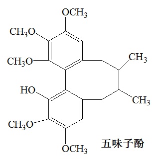 五味子酚結(jié)構(gòu)式