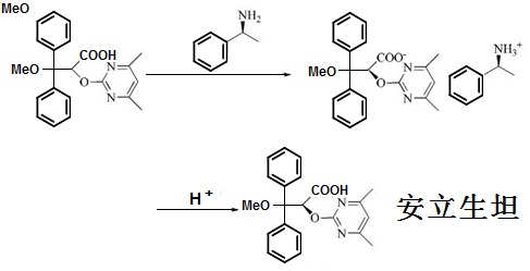 安立生坦的合成路線