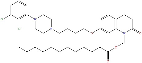 月桂酰阿立哌唑結(jié)構(gòu)式