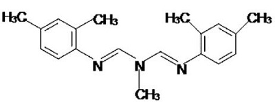 structure of amitraz structure of amitraz