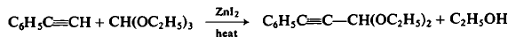 Preparation of Phenylpropiolaldehyde Diethyl Acetal