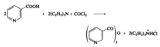 Preparation ofNicotinic Anhydride