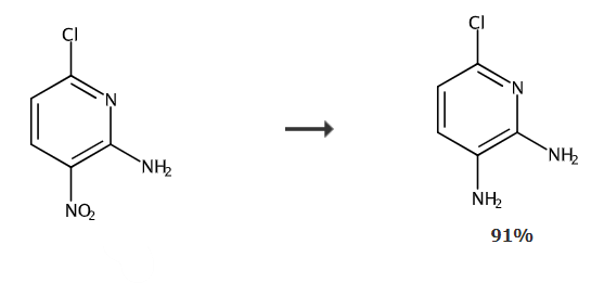  6-氯-2,3-二氨基吡啶的合成路線