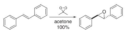 Synthesis of trans-Stilbene Oxide