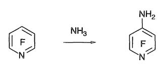 synthesis of 4-aminotetrafluoropyridine