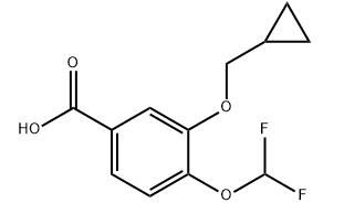 3-(環(huán)丙甲氧基)-4-(二氟甲氧基)苯甲酸的合成與應(yīng)用