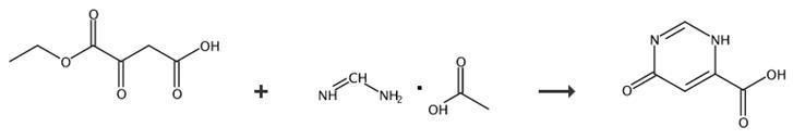 6-羥基-4-嘧啶甲酸的合成路線