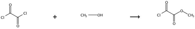 草酰氯單甲酯的合成路線