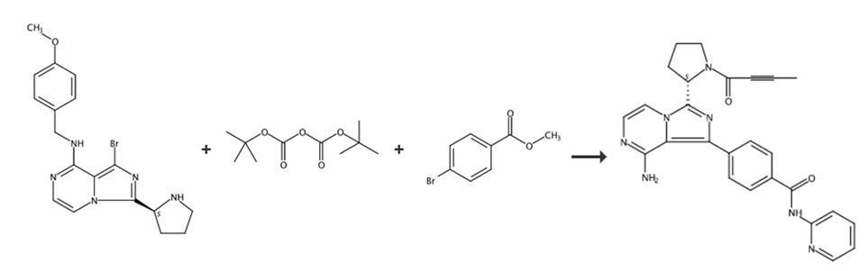 阿卡替尼的合成路線