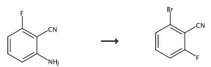 synthesis of 2-Bromo-6-fluorobenzonitrile