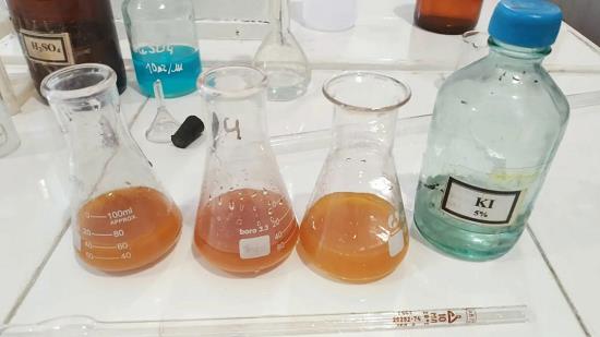 亞甲基藍(lán)檢測水質(zhì)硫化物的方法