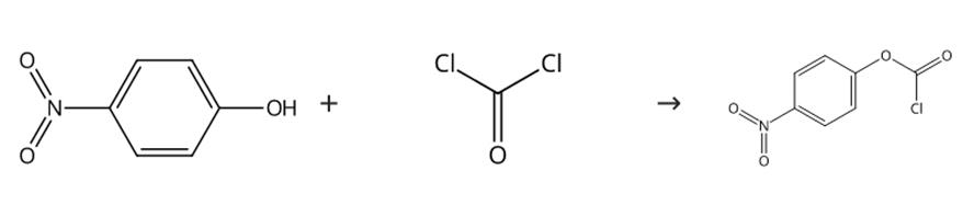 對(duì)硝基苯基氯甲酸酯的合成路線