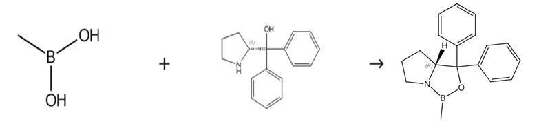 圖1 (R)-2-甲基-CBS-惡唑硼烷的合成路線