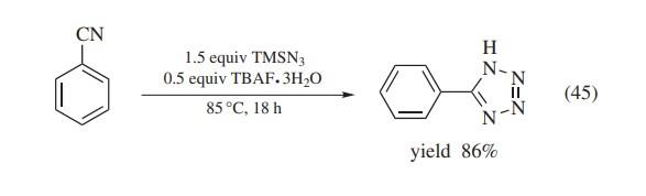 四丁基氟化銨三水化合物促進(jìn)苯腈與TMSN3反應(yīng)生成5-取代1h -四唑.jpg