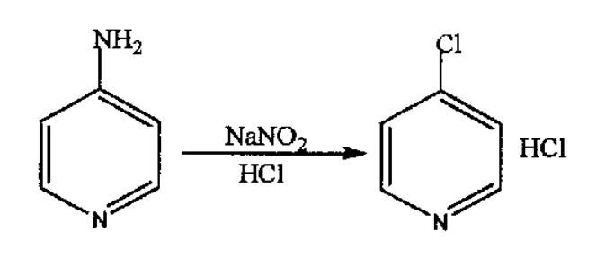 圖1 4-氯吡啶鹽酸鹽的合成反應式.png