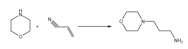 N-(3-氨丙基)嗎啉反應(yīng)方程式