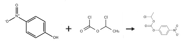 Carbonic acid 4-nitro-phenyl ester 1-chloro-ethyl ester