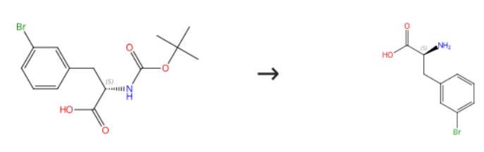 圖1 L-3-溴苯丙氨酸的合成路線
