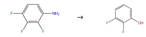 圖2 2，3-二氟苯酚的合成路線