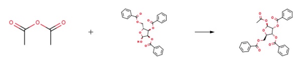 beta-D-Ribofuranose 1-acetate 2,3,5-tribenzoate