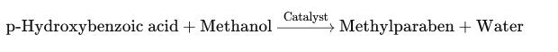 Figure 2. The synthesis of Methylparaben