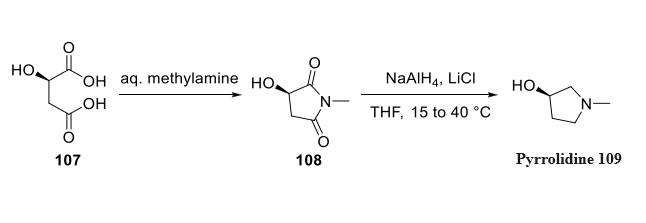 Preparation of Sofpironium Pyrrolidine