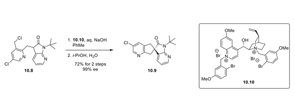 Asymmetric Synthesis of Related Spirocyclic Motif