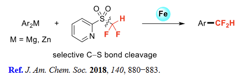 Aromatic difluoromethylation