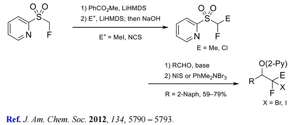 FluoroMethyl 2-pyridyl sulfone