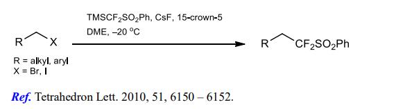 Difluoromethylation of alkyl halides