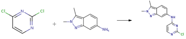 N-(2-chloropyriMidin-4-yl)-2,3-diMethyl-2H- indazol-6-aMine