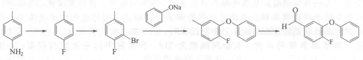 高效氟氯氰菊酯中間套3-苯氧基 4-氟苯甲醛的制備