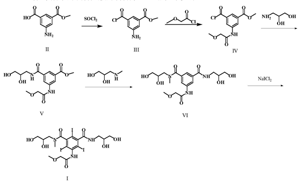 碘普羅胺的制備