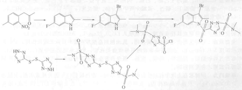 吲唑磺菌胺合成路線